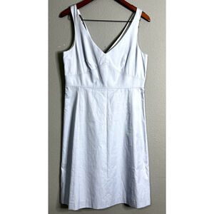 J. Crew White Midi Dress